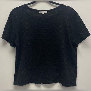 4 for $25 🍒 Ivy Rose Black Lace Women Crop Top Size 1x